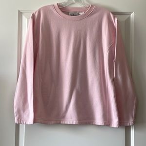 JENNIFER LAUREN Pink Sweatshirt Sz M